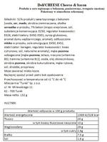 Deli'CHEESE Cheese & bacon 132g