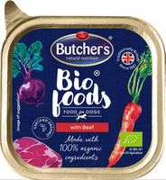 Butcher's Bio Foods Karma dla dorosłych psów pasztet z wołowiną i cielęciną 150 g
