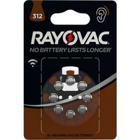 Baterie słuchowe RAYOVAC 312, 8 szt.