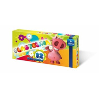 Plastelina nuno 12 kolorów