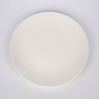 Talerz deserowy 20cm Bella porcelana kremowa