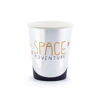 Kubeczki Kosmos, 200ml,6 sztuk PartyDeco