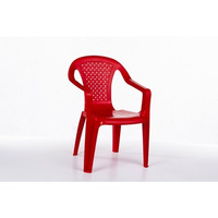 Krzesełko dziecięce czerwone