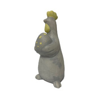 Kura gipsowa z jajem mała 20cm