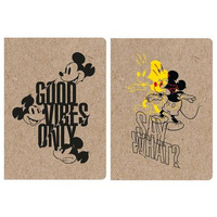 Zeszyt A5/60k. Kratka Mickey Mouse Kraft Liner