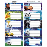 Beniamin Naklejki na zeszyty samochody