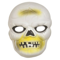 Maska z plastiku, miks wzorów - czaszka, wampir, Frankenstein, diabeł