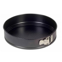 Tortownica okrągła czarna  24 cm