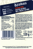 Eksportowa ekstragładka plastry 120g Krakus