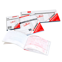 Formularze samokopiujące 8 cm x 10 cm PA-3 80 sztuk