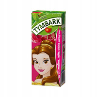Tymbark Sok 100% malina jabłko wiśnia winogrono 200 ml