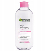 Garnier Skin Naturals Płyn micelarny 3w1 skóra wrażliwa 400 ml