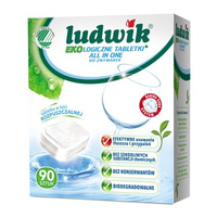Ludwik All in one Ekologiczne tabletki do zmywarek 1,62 kg (90 sztuk)
