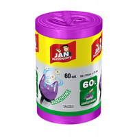 JN Worki HD T-shirt zapachowe 60l 60szt