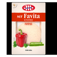 Mlekovita Favita Ser kanapkowy z papryką 150g