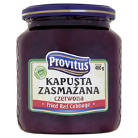 Provitus Kapusta zasmażana czerwona 480g