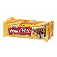 Prince Polo Classic Kruchy wafelek z kremem kakaowym oblany czekoladą 5 x 35g