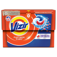 Vizir Platinum Pods Kapsułki do prania Xstrg 25 szt. 567,5g (25x22,7 g)