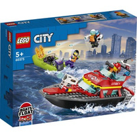 Klocki LEGO City Fire 60373 Łódź strażacka
