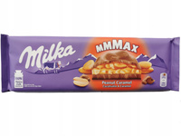 Milka Czekolada mleczna orzeszek ziemny & karmel 276 g
