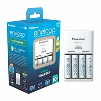 Ładowarka Panasonic Eneloop BQCC51 + 4 szt. akumulatorów AA 2000 mAh