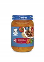 Gerber Wołowinka po staropolsku z kaszą dla niemowląt po 10 miesiącu 190g
