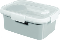 Pojemnik na żywność prostokątny LUNCH KIT Smart to go Mix miętowy/ jasnoszary/ brzoskwiniowy 1,2L Curver