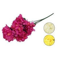 EM&EM Bukiet kwiatów sztucznych chryzantema 7 główek 52cm