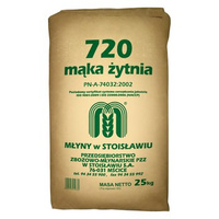 STO.MĄKA ŻYTNIA T720 25KG