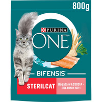 Purina ONE STERILCAT łosoś i pszenica 800g