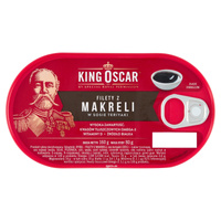 King Oscar Filety z makreli w sosie teriyaki 160 g