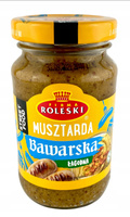 Roleski Musztarda bawarska łagodna 220g