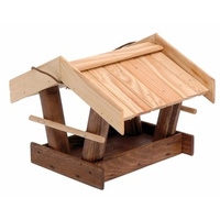 Karmnik dla ptaków z lekkim dachem