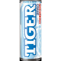 Tiger Zero Gazowany napój energetyzujący bez cukru 250 ml