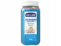 On Line Sól do kąpieli morska 800 g