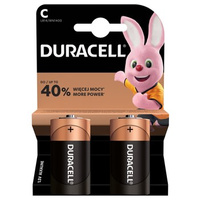 Baterie alkaliczne  Duracell typ C 2szt.