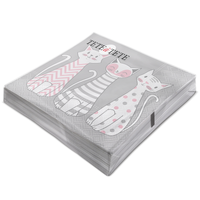 Serwetki Tete a Tete Glam Cats