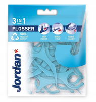 JORDAN flosser 3w1 36 szt. + 14