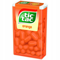 Tic Tac Drażetki o smaku pomarańczowym 18 g