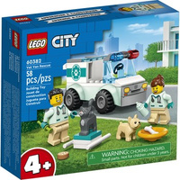 Klocki LEGO City Great Vehicles 60382 Karetka weterynaryjna