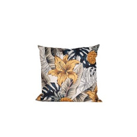 Poduszka zewnętrzna ochrowy kwiat 45x45 cm Anna's Collection