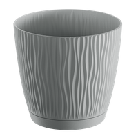 Doniczka Prosperplast Sandy P DSY190P śr 19 cm szary kamienny