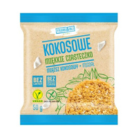 Frank & Oli Kokosowe miękkie ciasteczko miąższ kokosowy + migdał 50 g