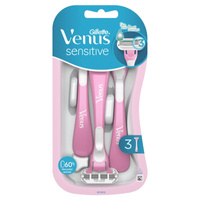 Maszynki jednorazowe Gillette Venus Sensitive, opakowanie 3 sztuk