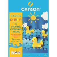 Papier kolorowy Canson A4 10 kolorów
