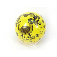 Piłka gumowa 23 cm. Piesek ICOM POLAND