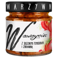 Wawrzyniec Pasta warzywna z suszonymi pomidorami i żurawiną 180 g