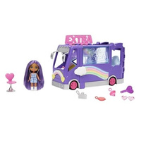 Barbie Extra Minibus koncertowy + Lalka Mini Minis Zestaw do zabawy