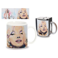 Kubek z nadrukiem aktorki Marilyn Monroe pojemność 470 ml