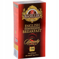 Basilur herbata cejlońska - English Breakfast 25 torebek x 2g